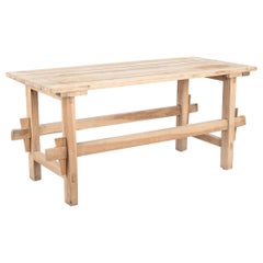 Rustic Farm Table Work Table, Hungary circa 1880