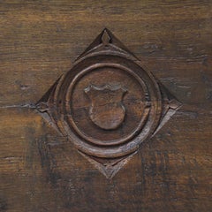 Rustic Farmhouse Antique 18th Century Oak Chest