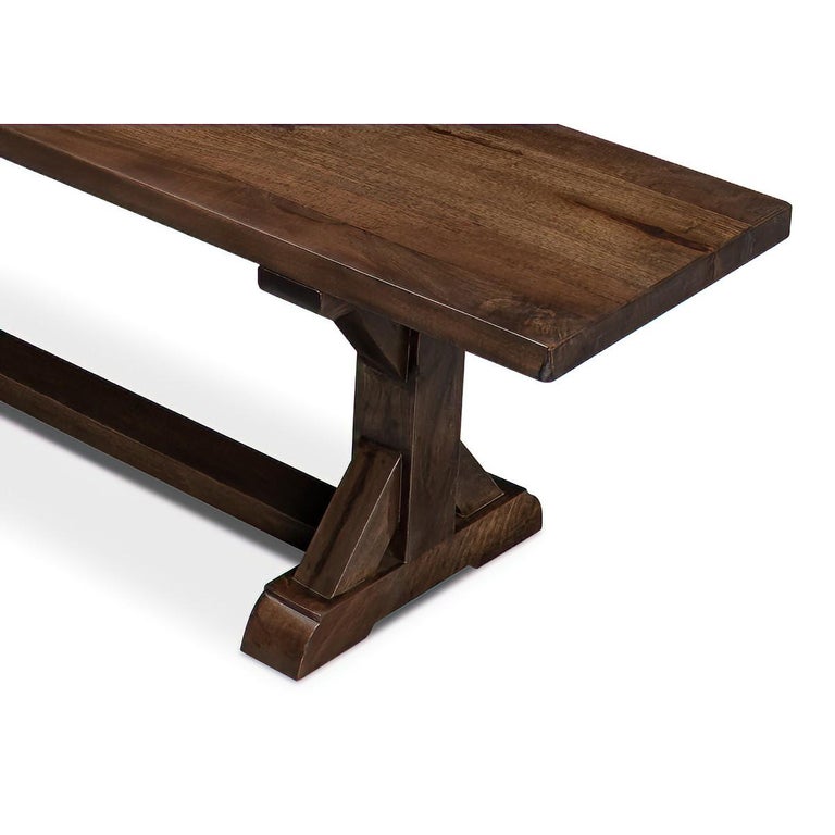 Rustic Farmhouse Bench For Sale at 1stDibs