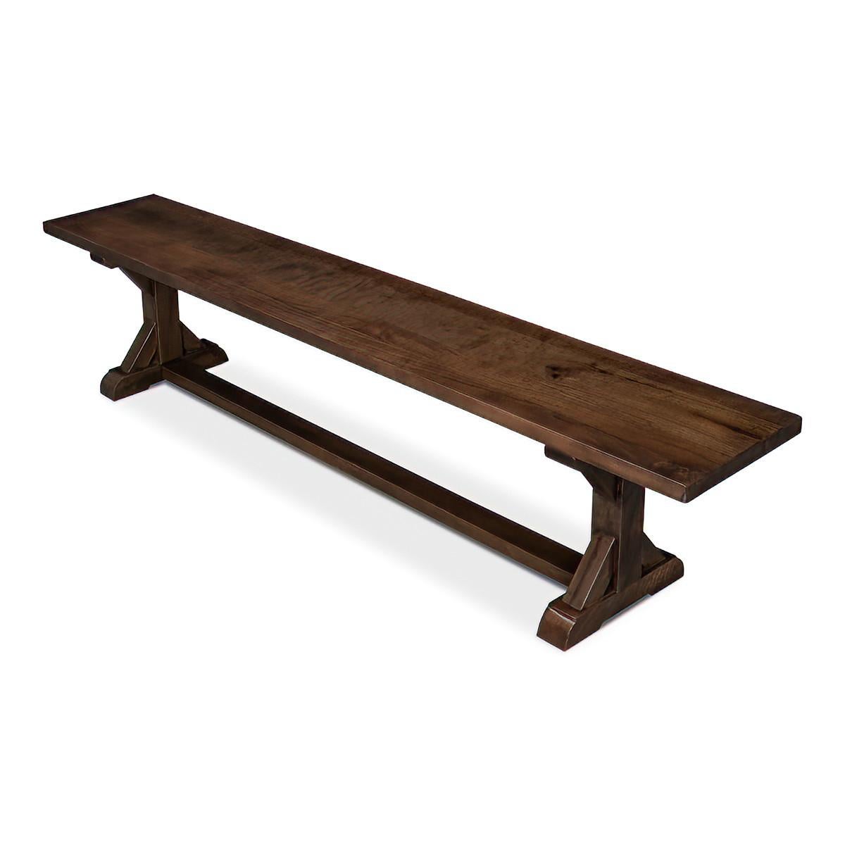 Rustic Farmhouse Bench For Sale 3