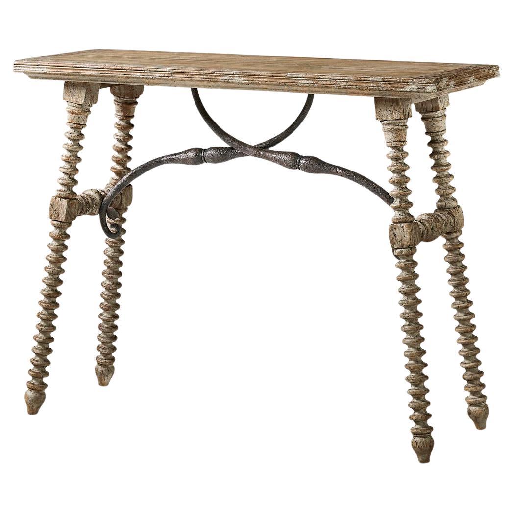 Rustic Farmhouse Console Table
