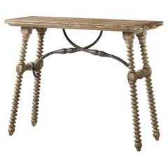 Rustic Farmhouse Console Table