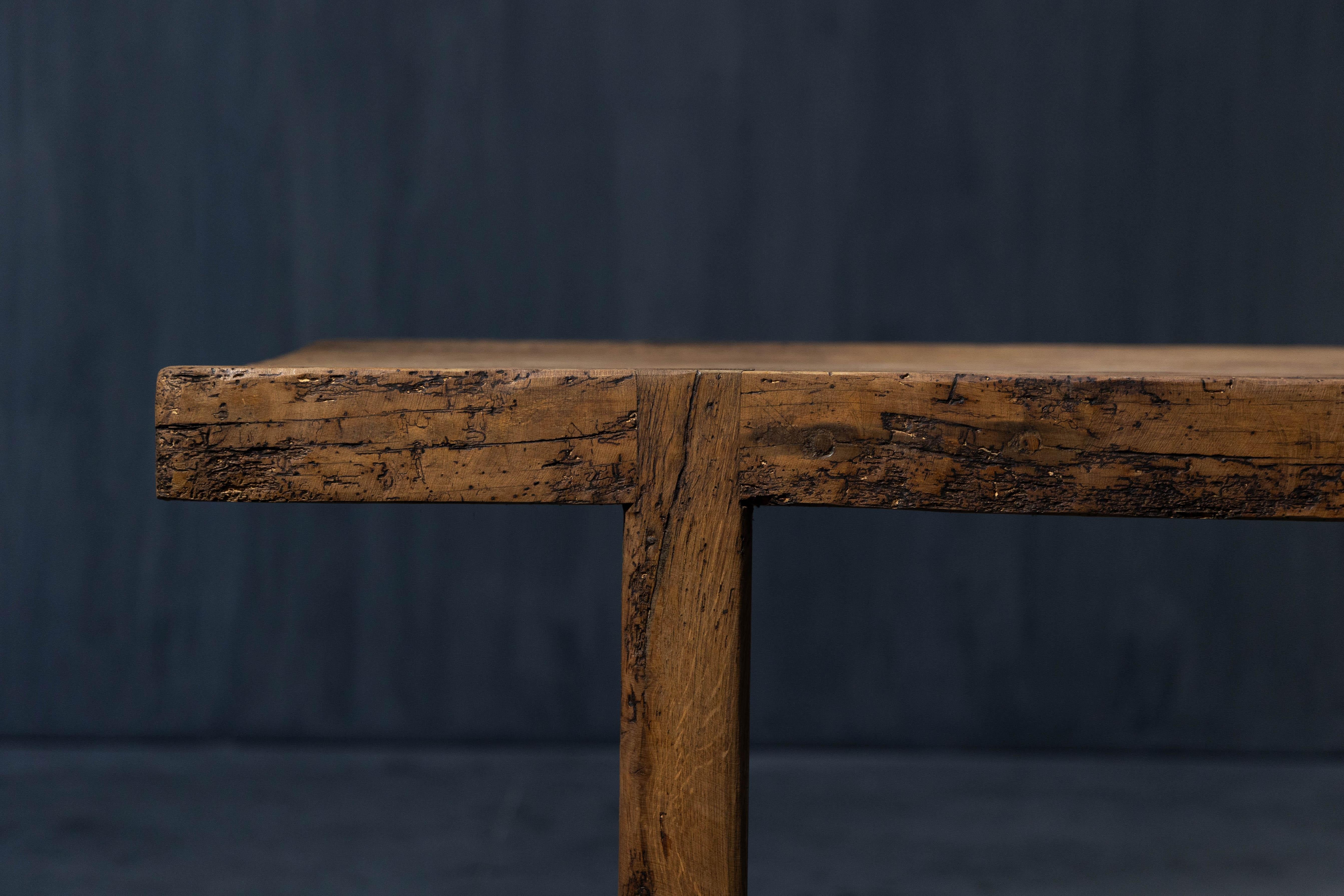 Rustique Table de salle à manger rustique, France, années 1950 en vente