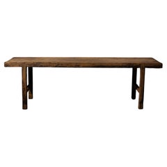 Rustic Farmhouse Dining Table, France, 1950s