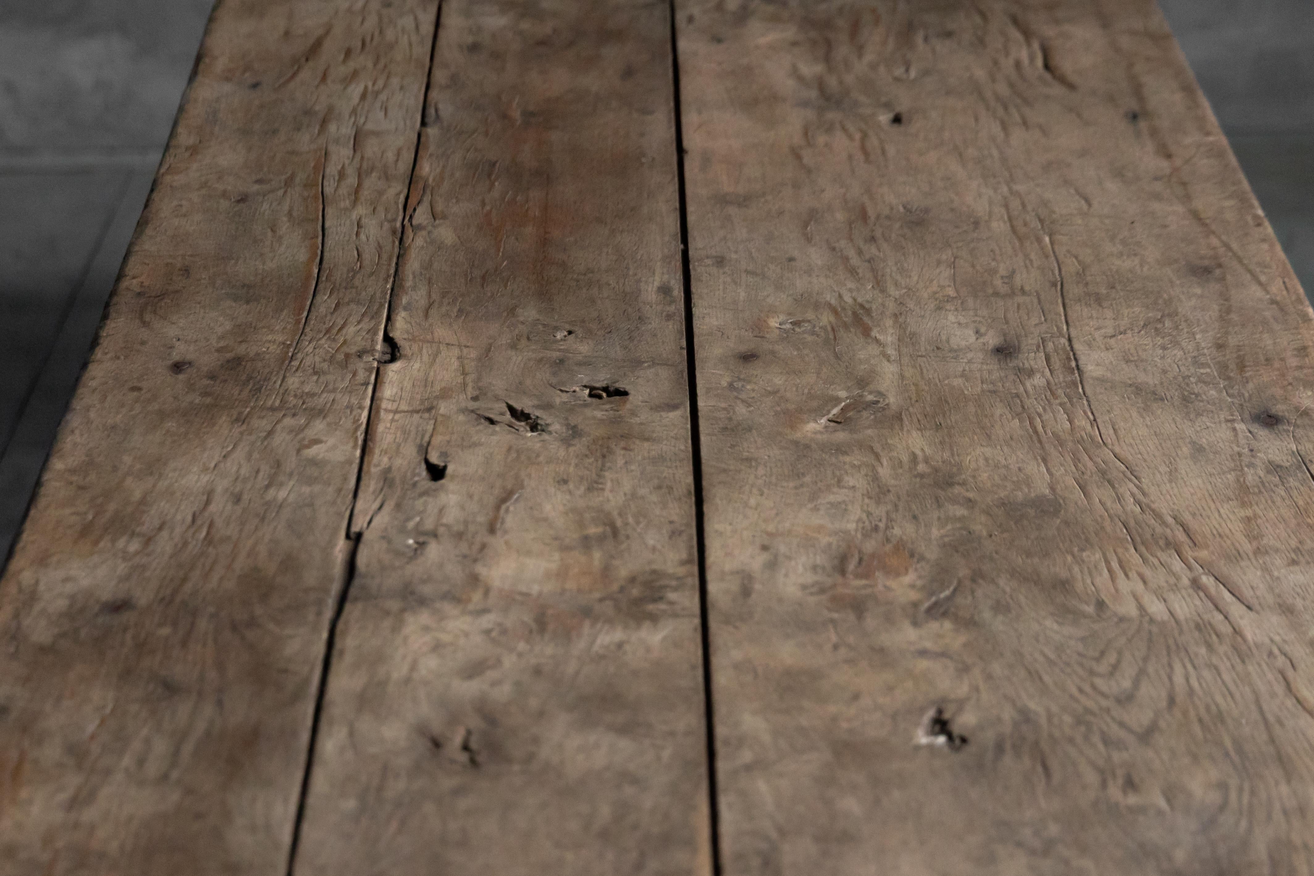 Rustic Farmhouse Dining Table, France, 19th Century en vente 1