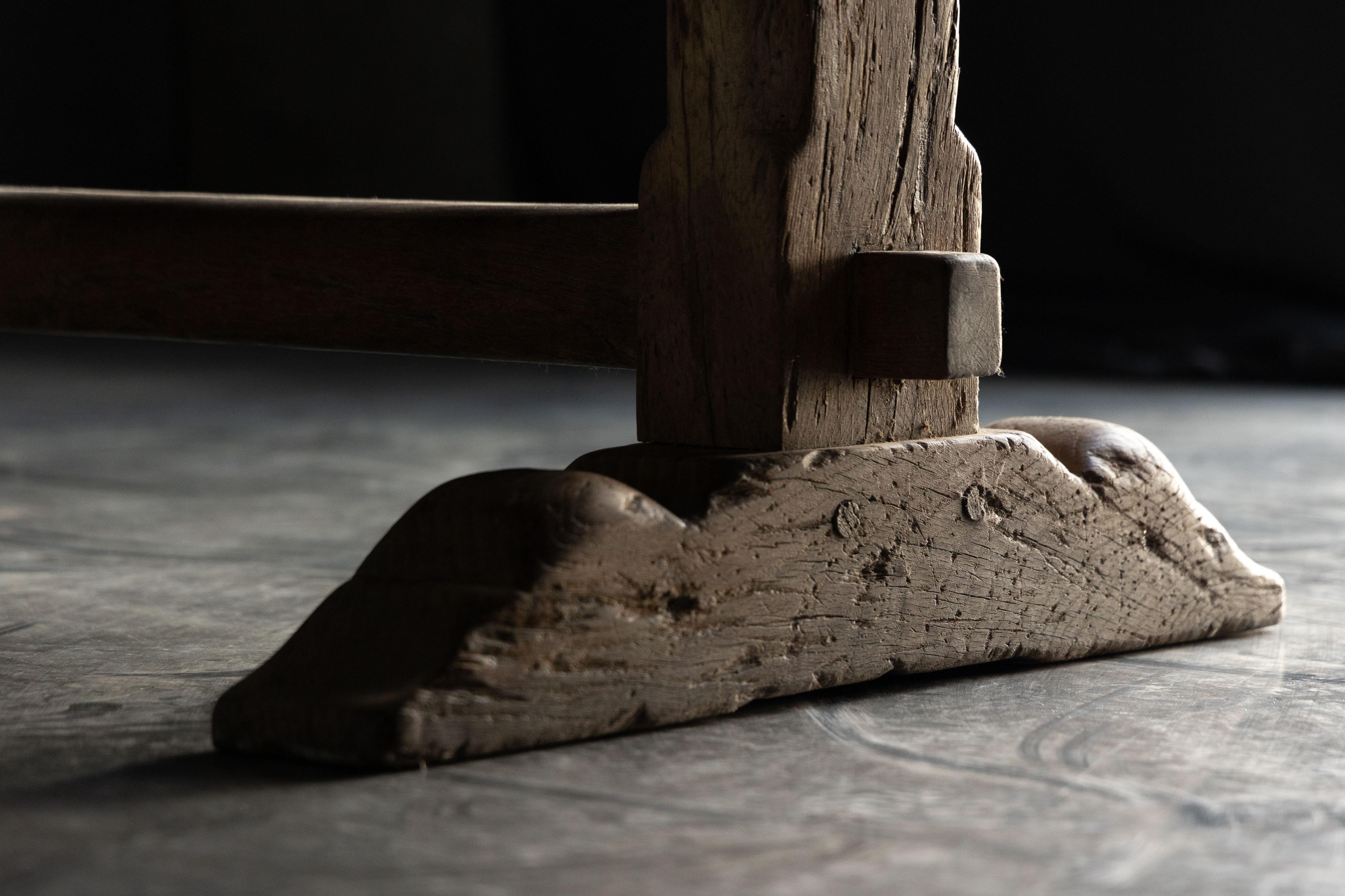 20ième siècle Table à manger de ferme rustique, France, début du 20e siècle en vente