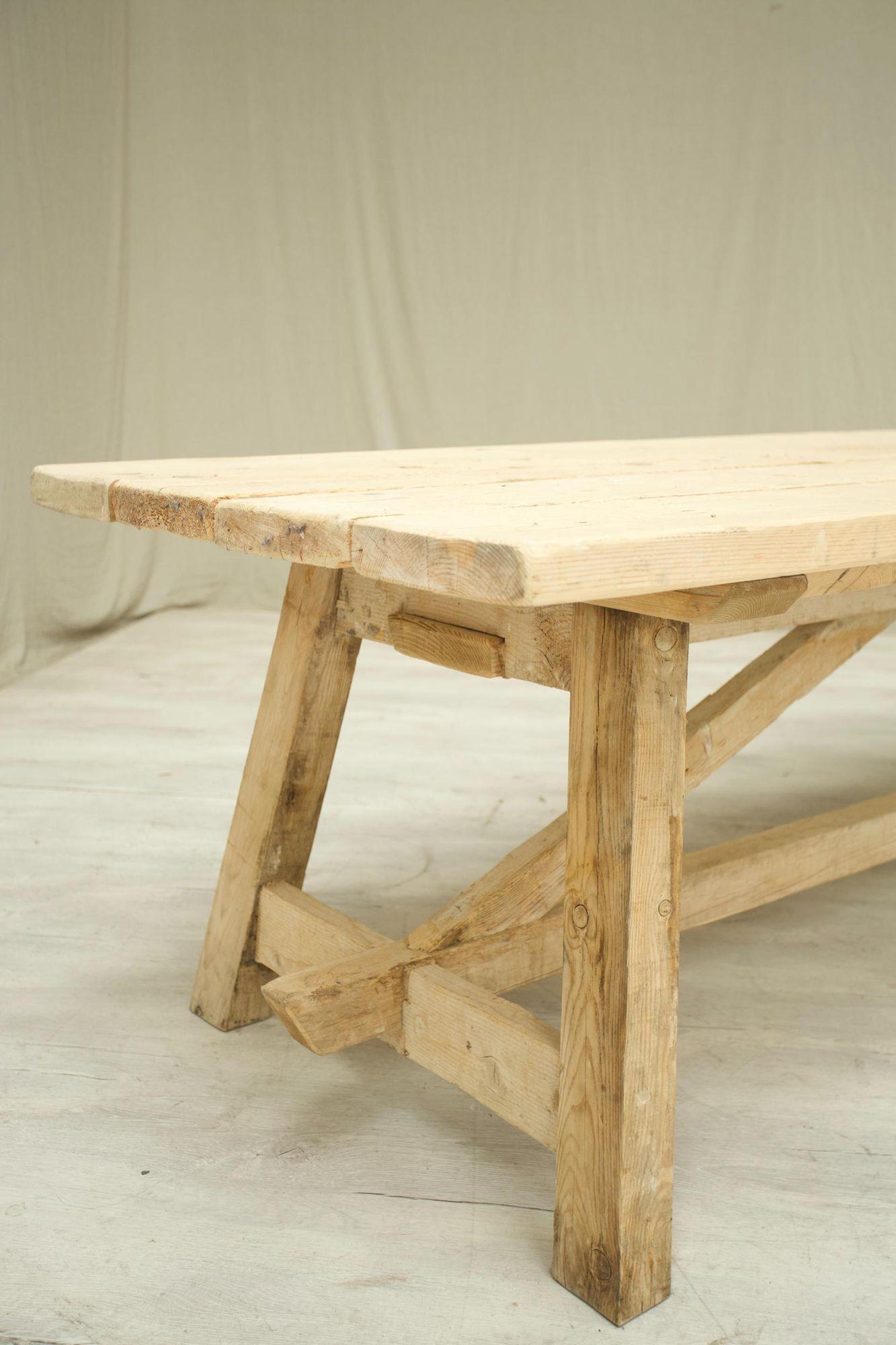 rustic farmhouse dining table set for 4