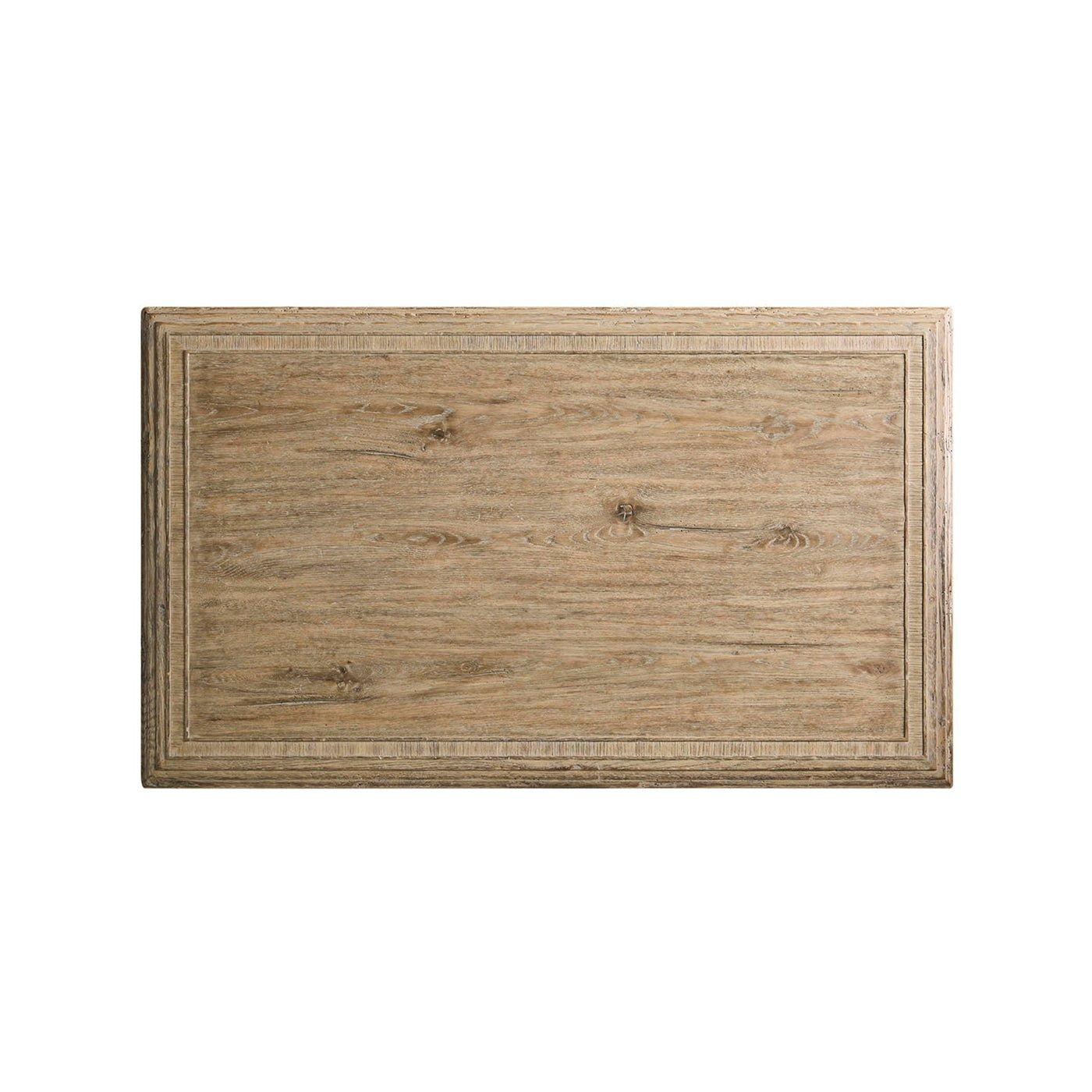 Rustic Farmhouse Trestle Coffee Table For Sale 1