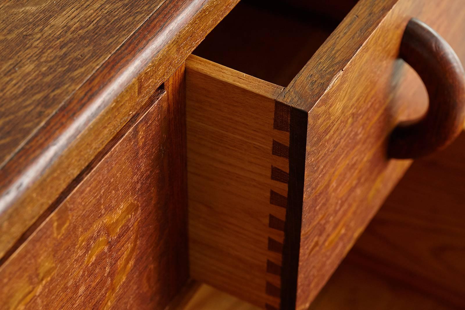 Rustic Five-Drawer Dresser 13