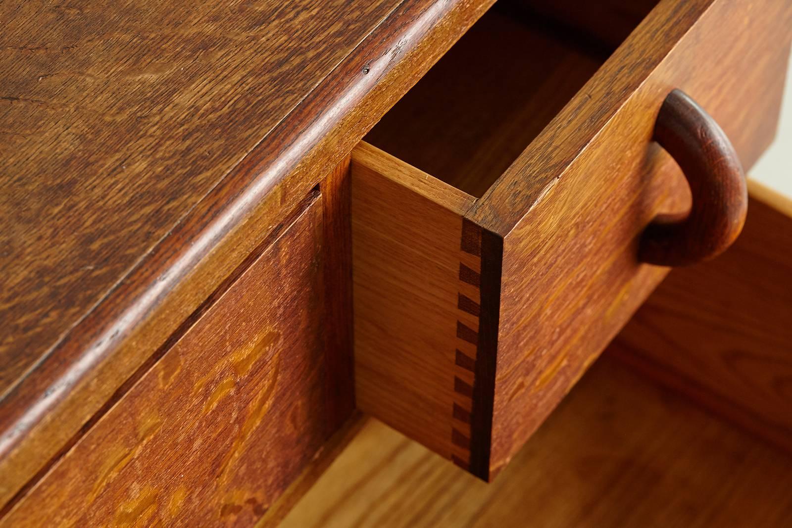 Rustic Five-Drawer Dresser 4