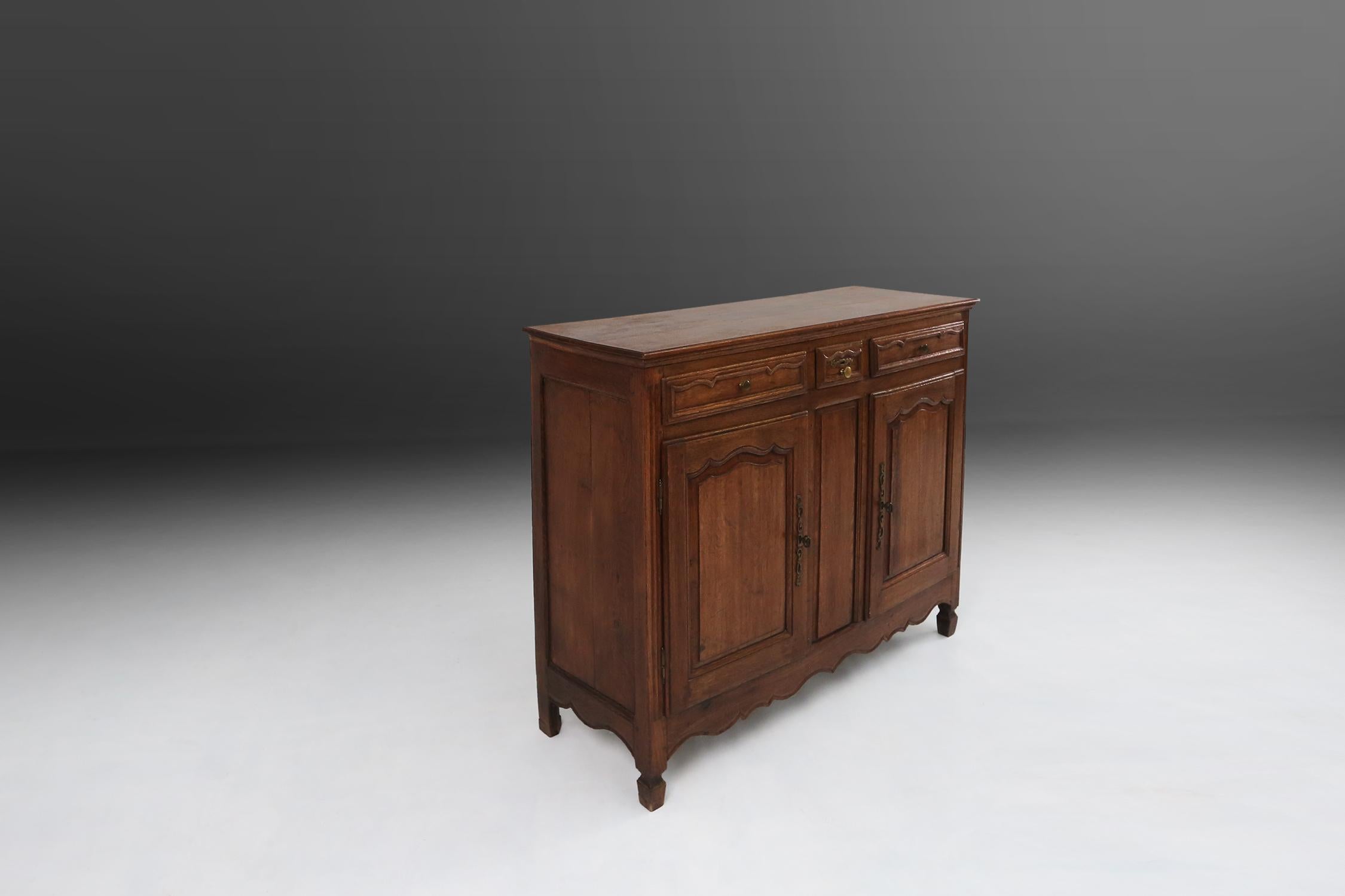 Rustic Flemish Cabinet Ca.1850 For Sale 6