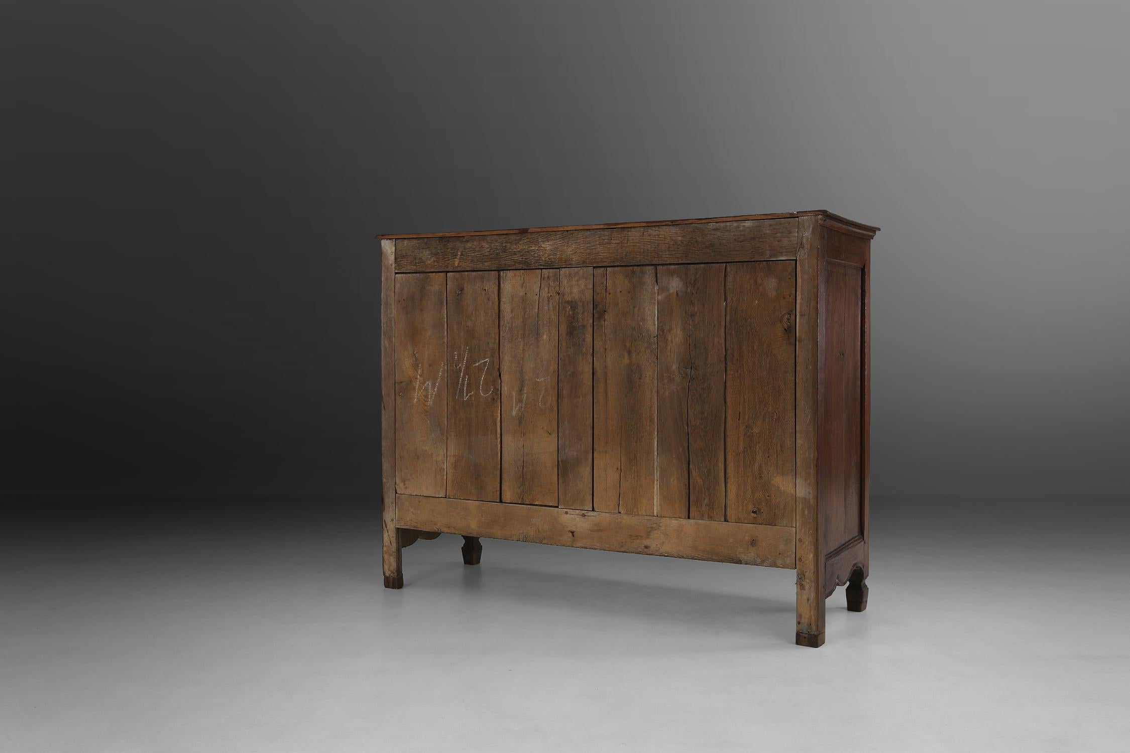 Rustic Flemish Cabinet Ca.1850 For Sale 7