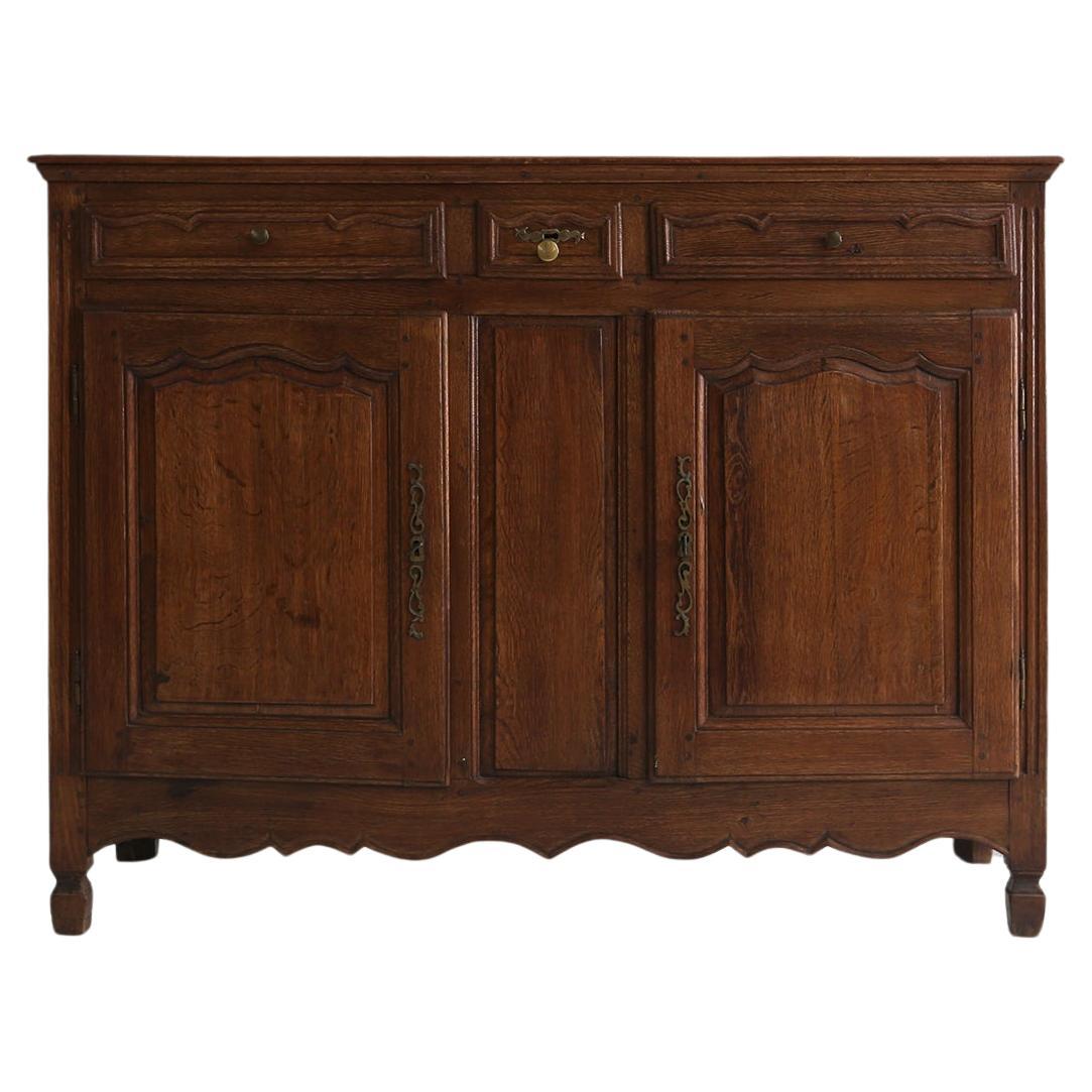 Rustic Flemish Cabinet Ca.1850 For Sale