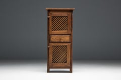 Rustic Folk Art Cabinet, France, 19th Century