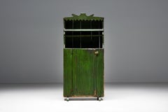Rustic Folk Art Cabinet, France, Early 20th Century
