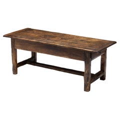 Used Rustic Folk Art Dining Table, France, 19th Century