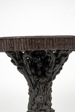Rustic Folk Art Guerdon Table