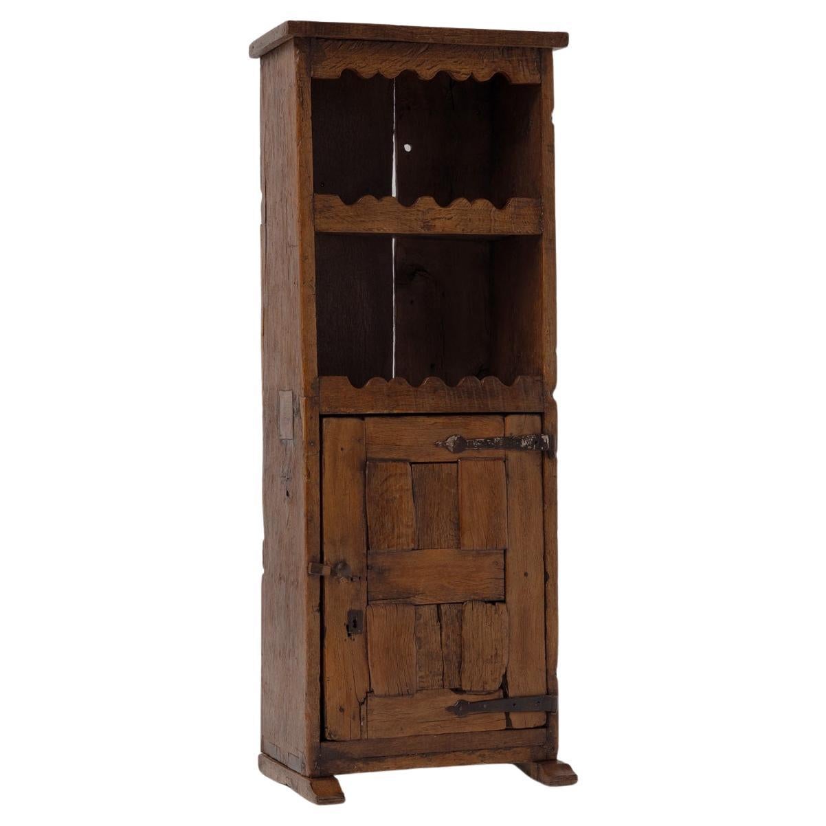 Rustic Folk Art Travail Populaire Cabinet,  France 19th Century