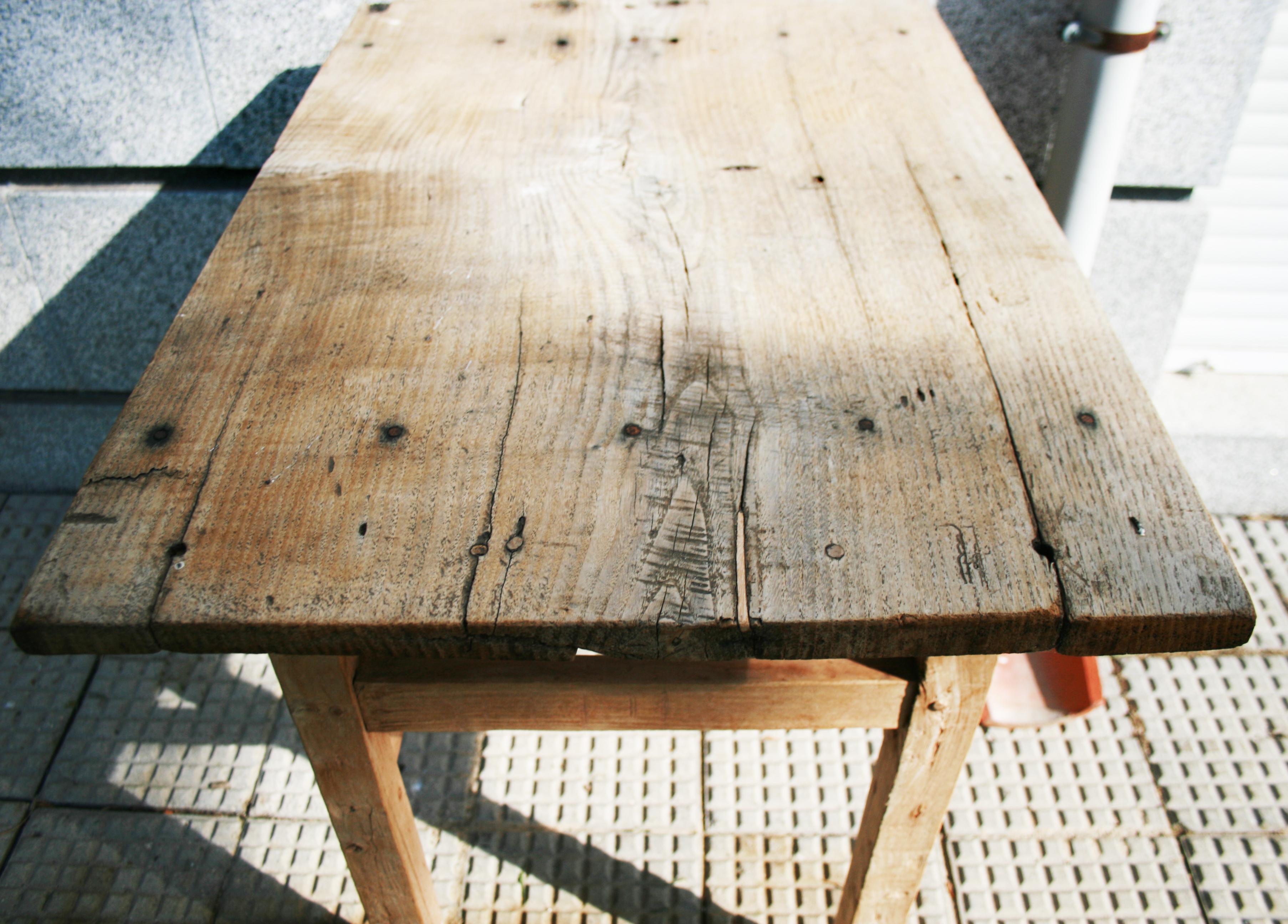 Rustic  Fram Side Table  From Spain For Sale 5