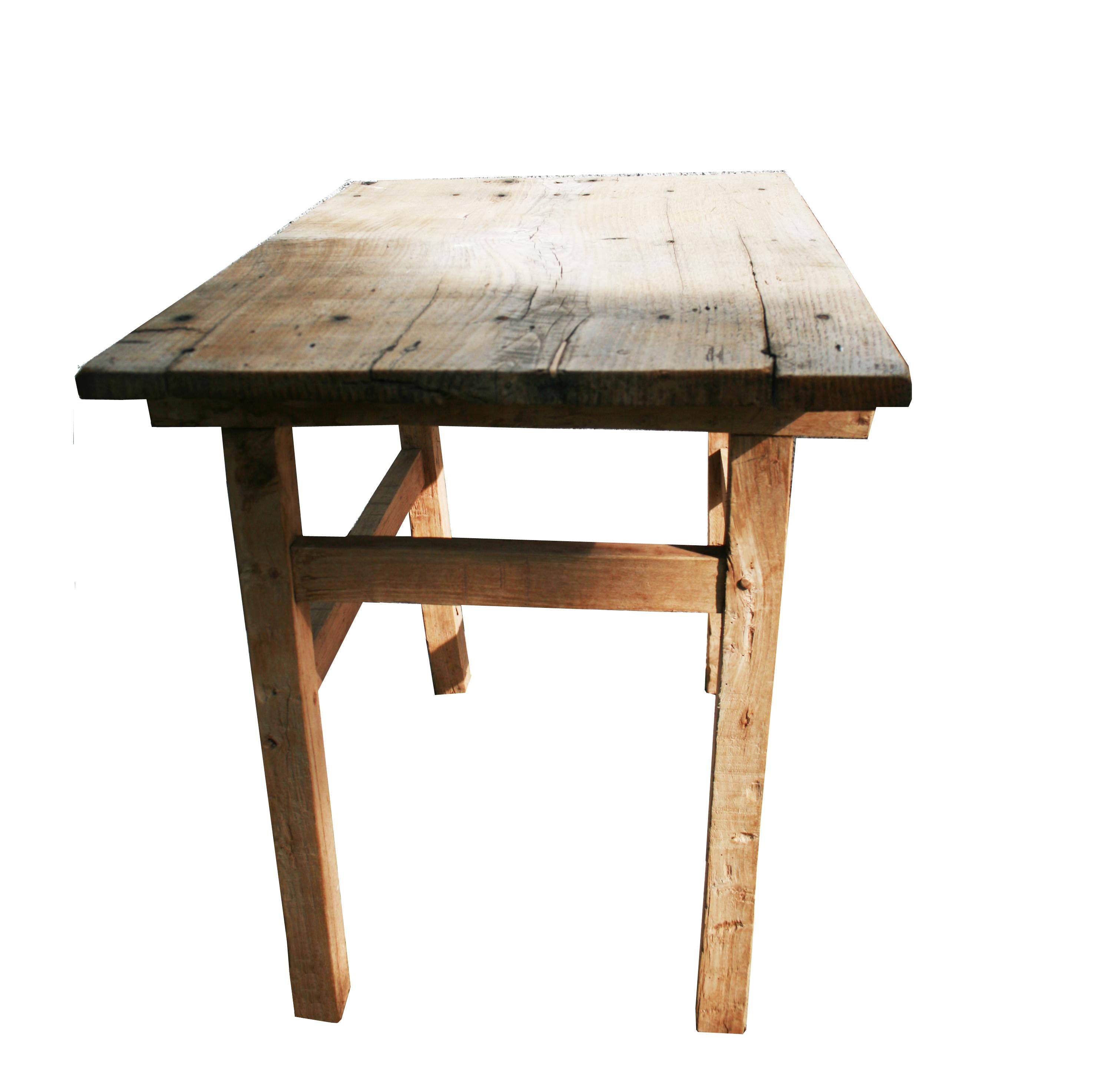 Rustic  Fram Side Table  From Spain For Sale 7