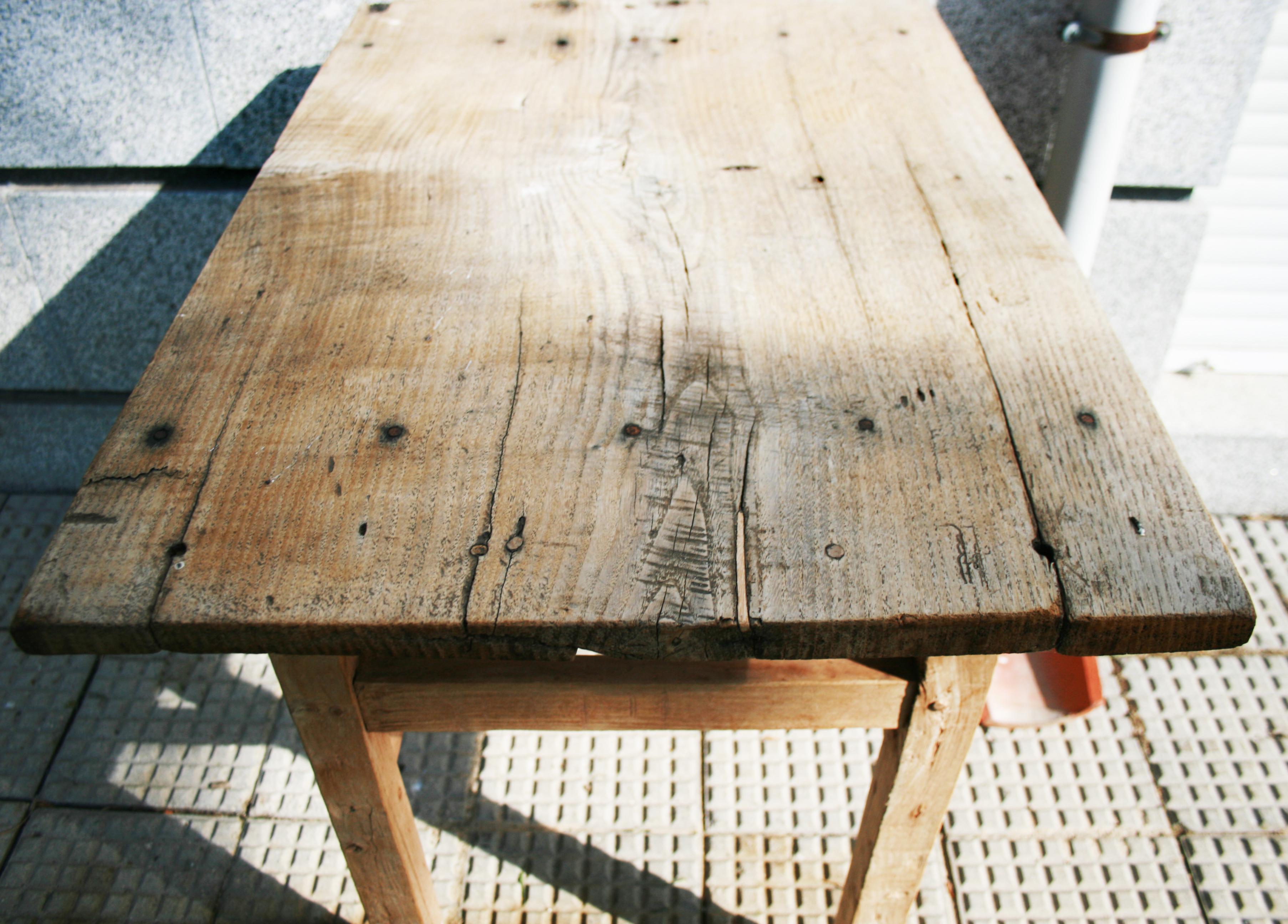 Rustic  Fram Side Table  From Spain For Sale 10