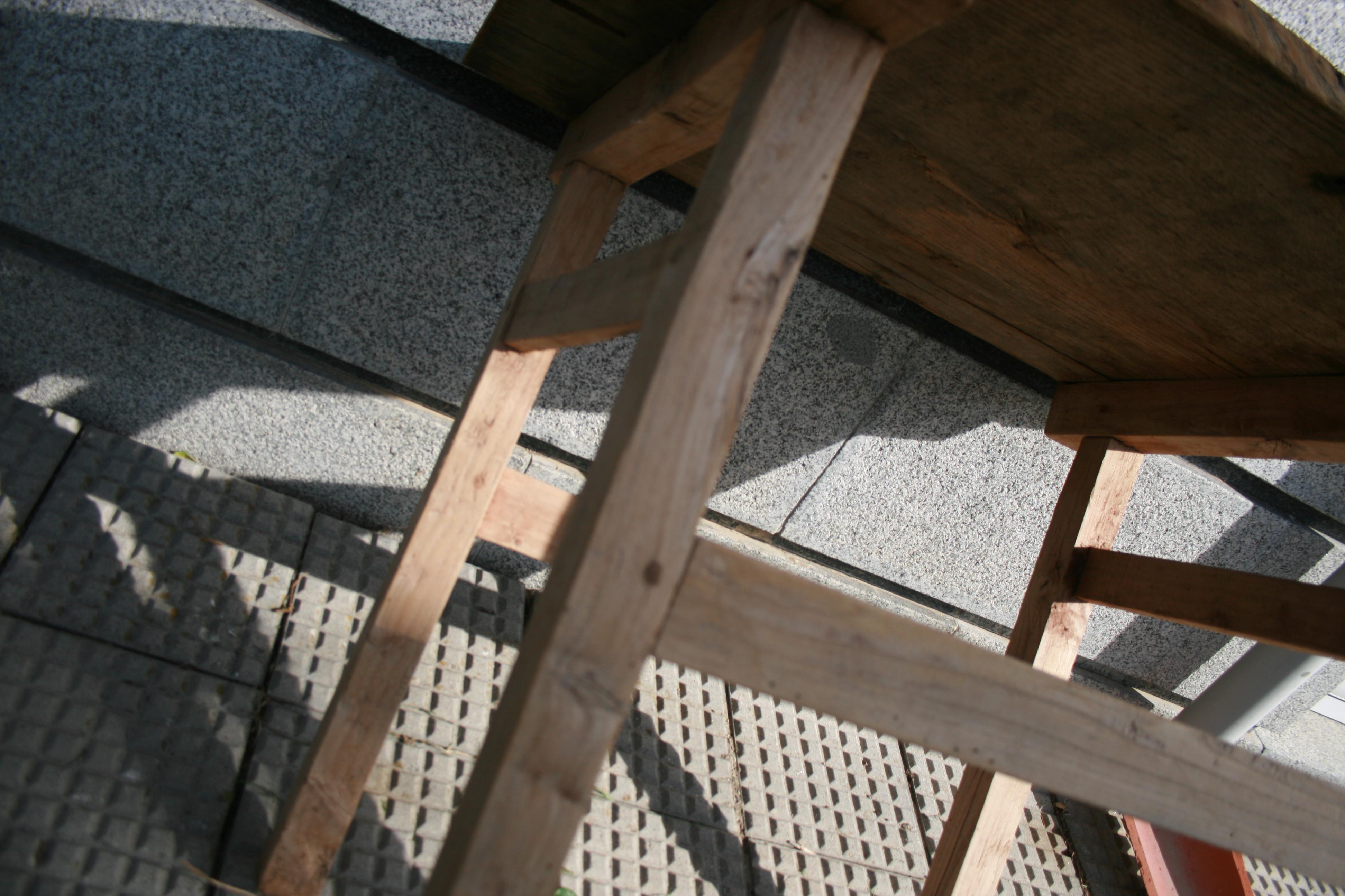 20th Century Rustic  Fram Side Table  From Spain For Sale