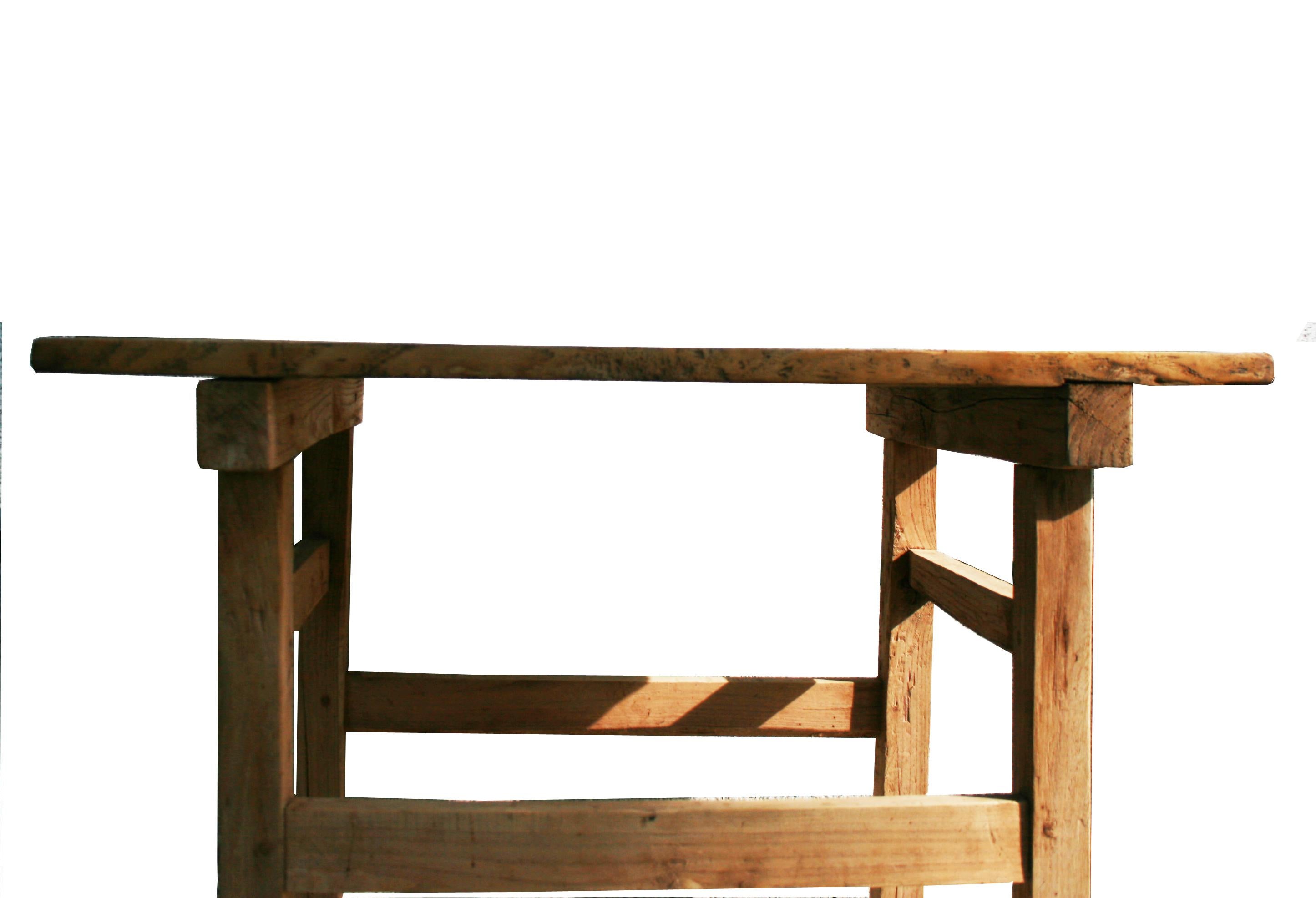 Rustic  Fram Side Table  From Spain For Sale 3