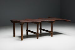 Rustic Free Form Organic Table, France, Late 19th Century