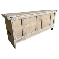 Antique Rustic French 18th Century Trunk, Coffre