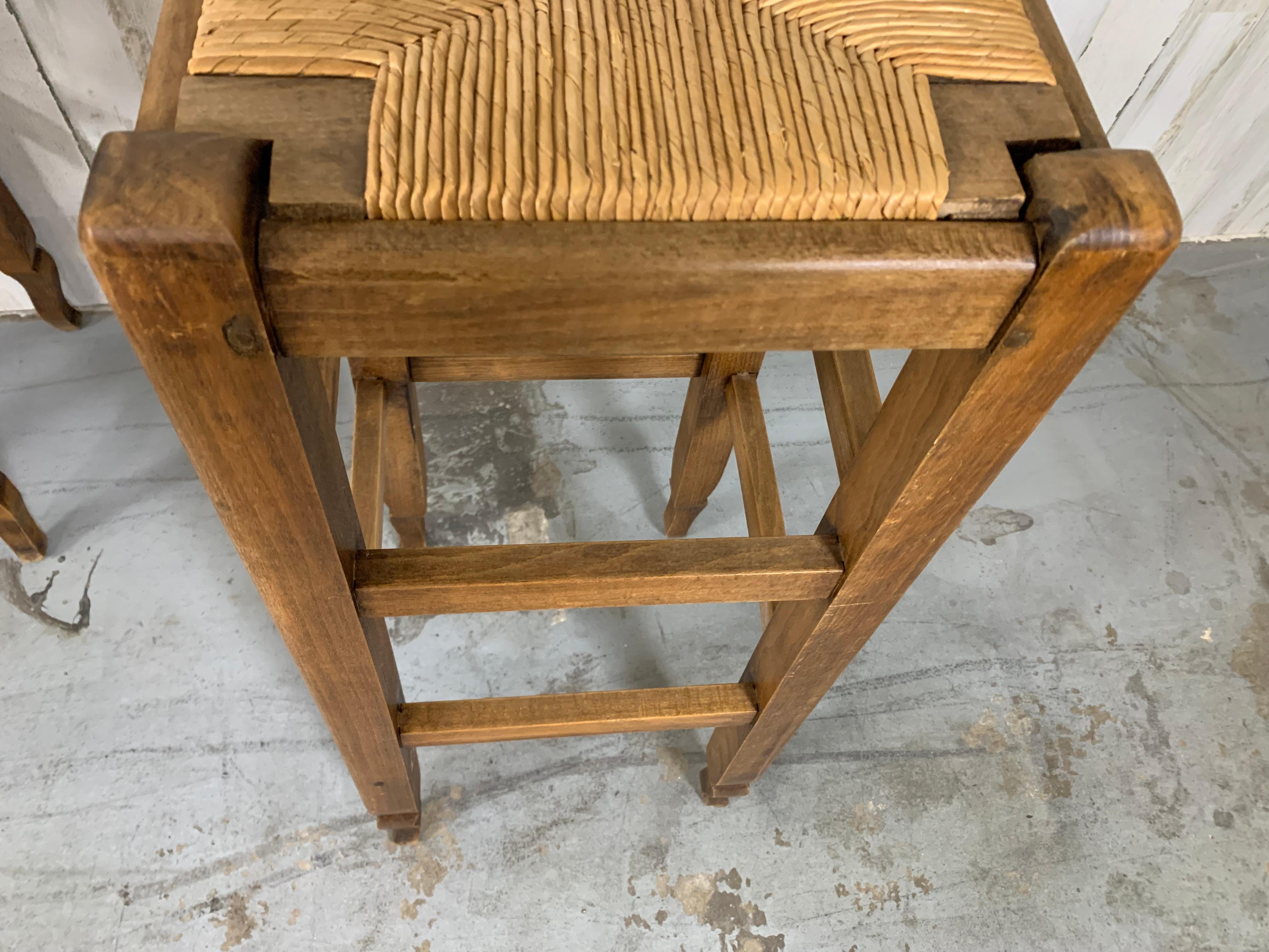Rustic French Bar Stools For Sale 3