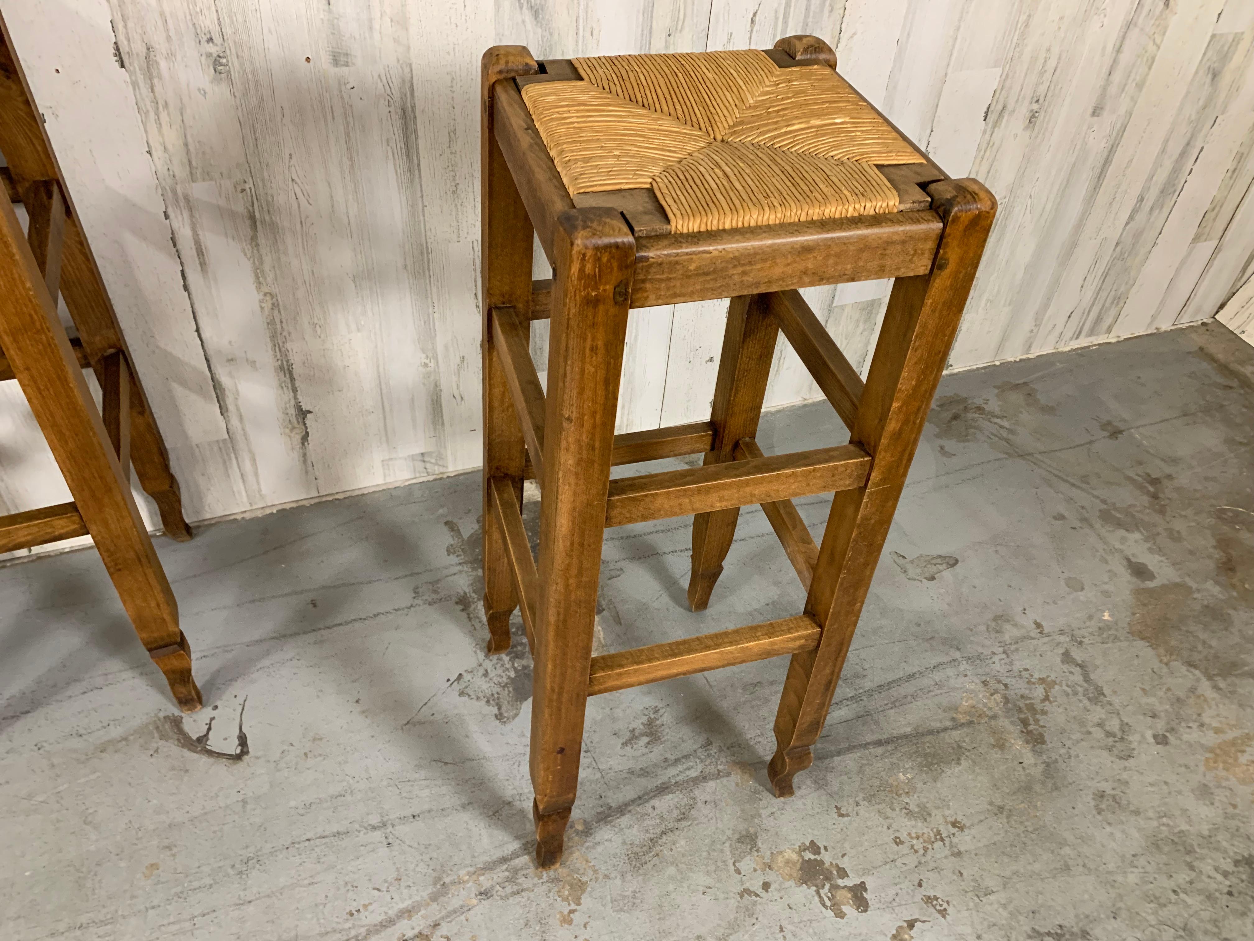 Rustic French Bar Stools For Sale 5