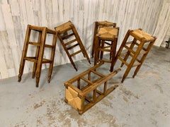 Rustic French Bar Stools
