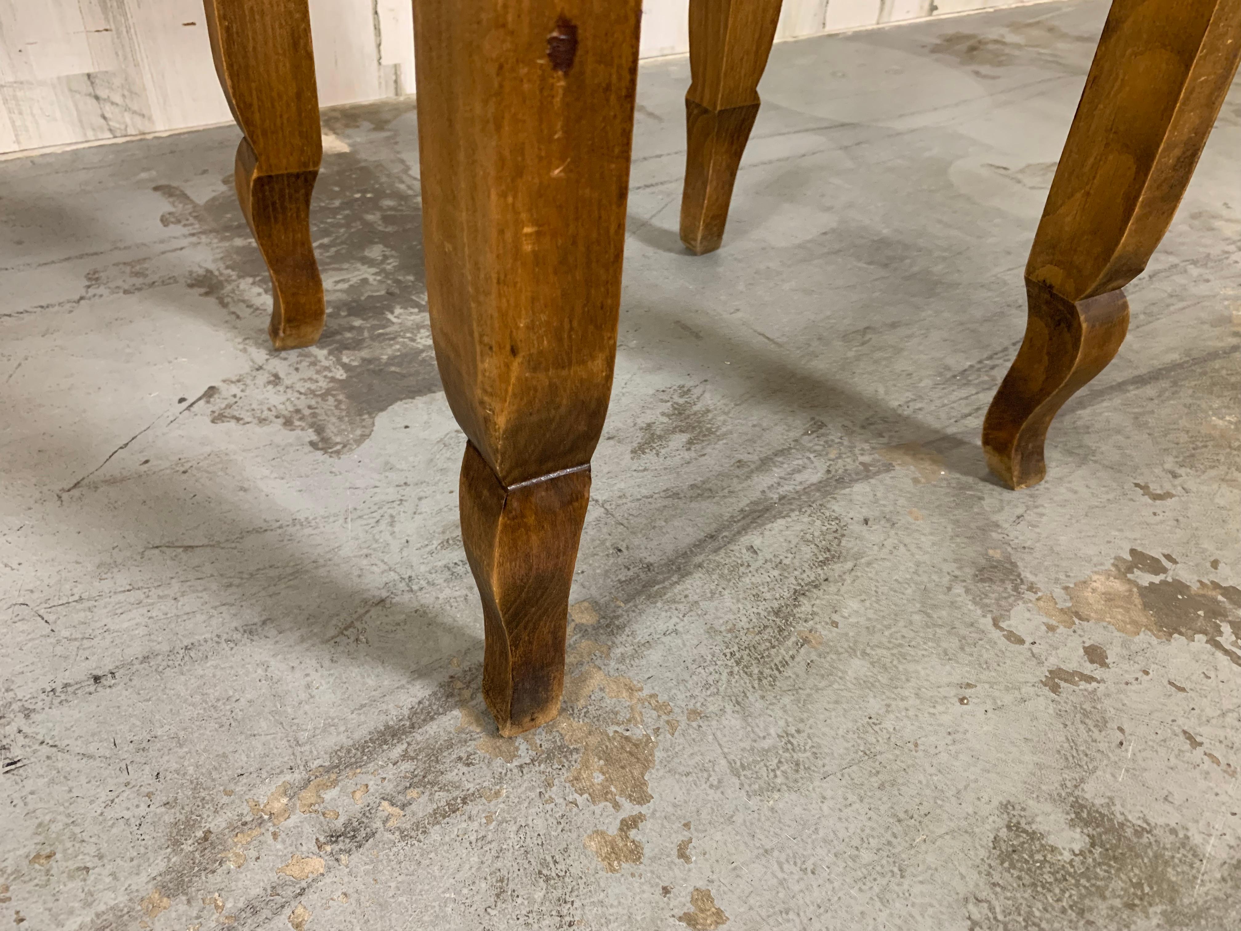 20th Century Rustic French Bar Stools For Sale