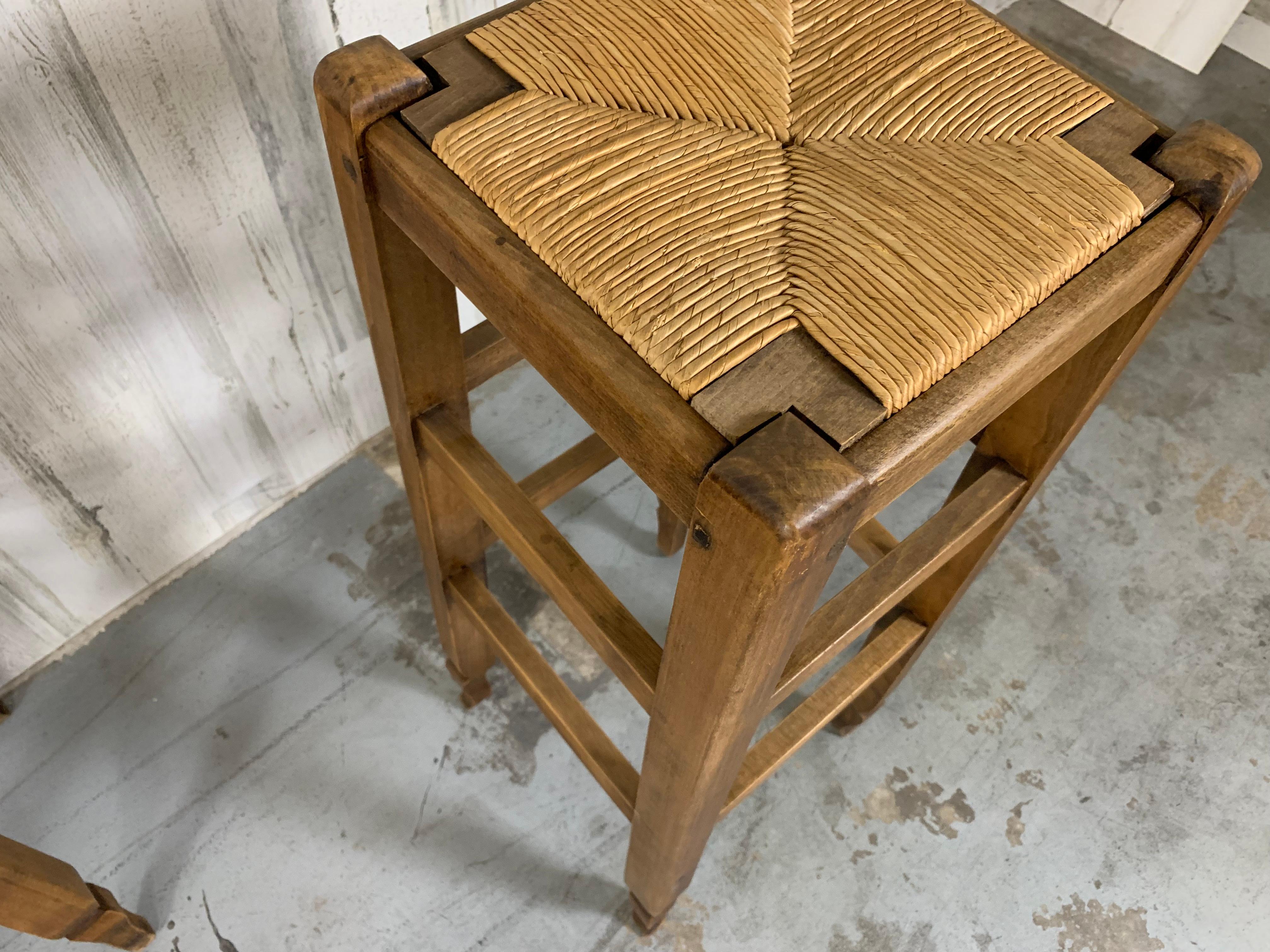 Rustic French Bar Stools For Sale 2