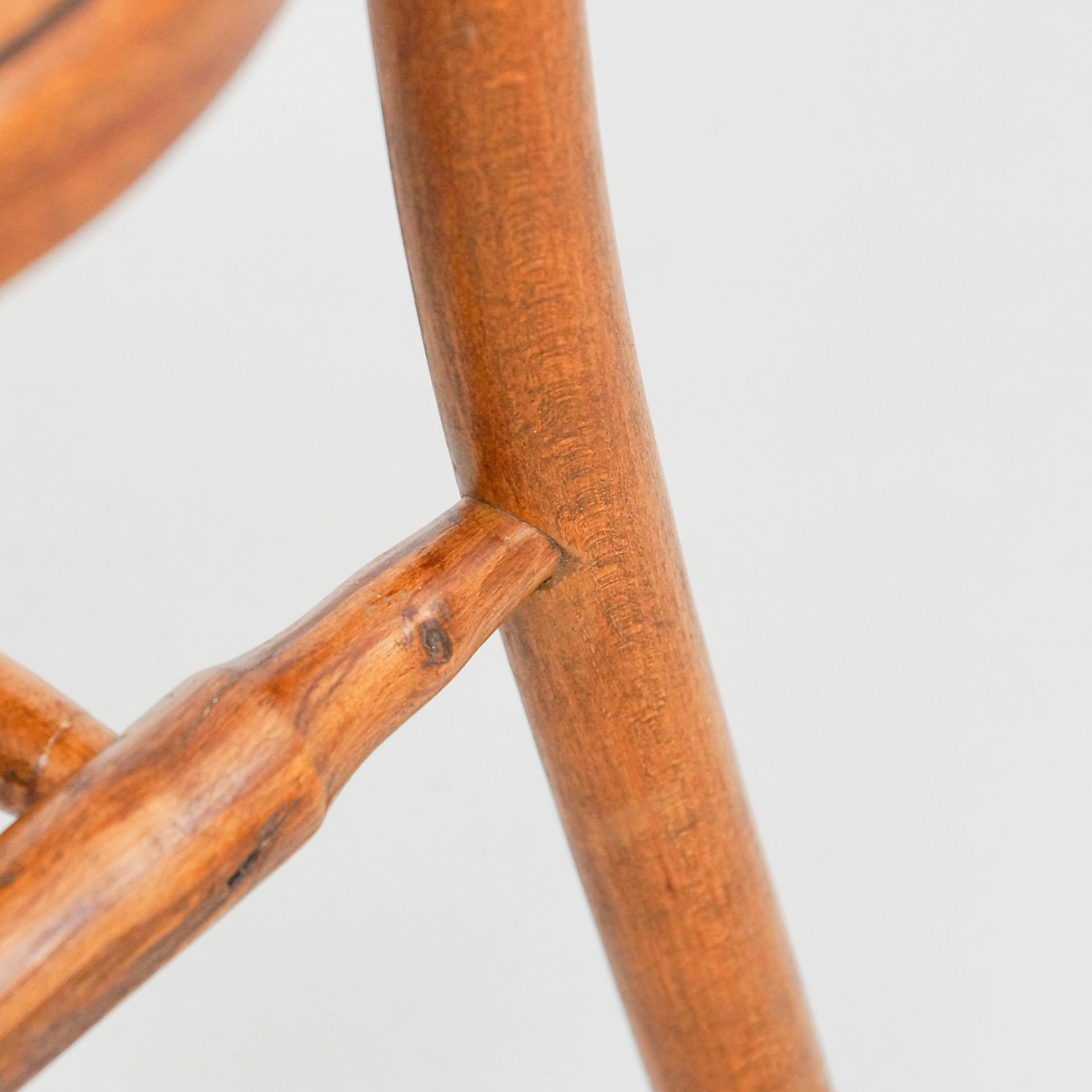 Rustic French Bentwood Chair in the Style of Thonet, circa 1940 7