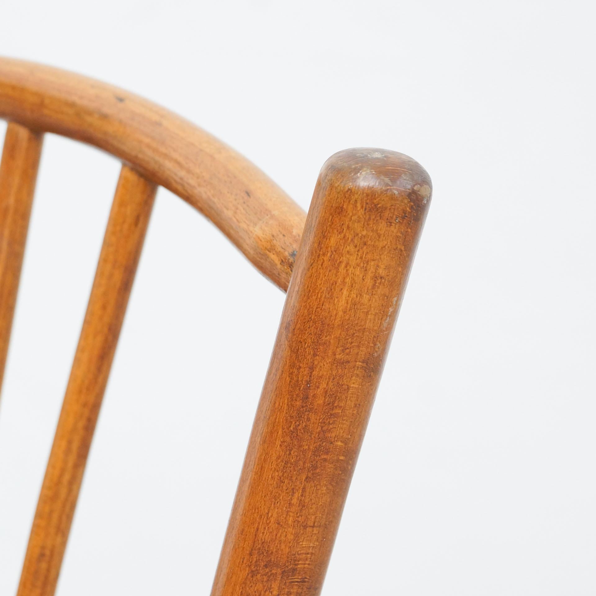 Rustic French Bentwood Chair in the Style of Thonet, circa 1940 8