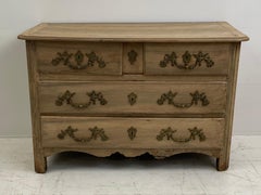 Rustic French Commode in Bleached Walnut