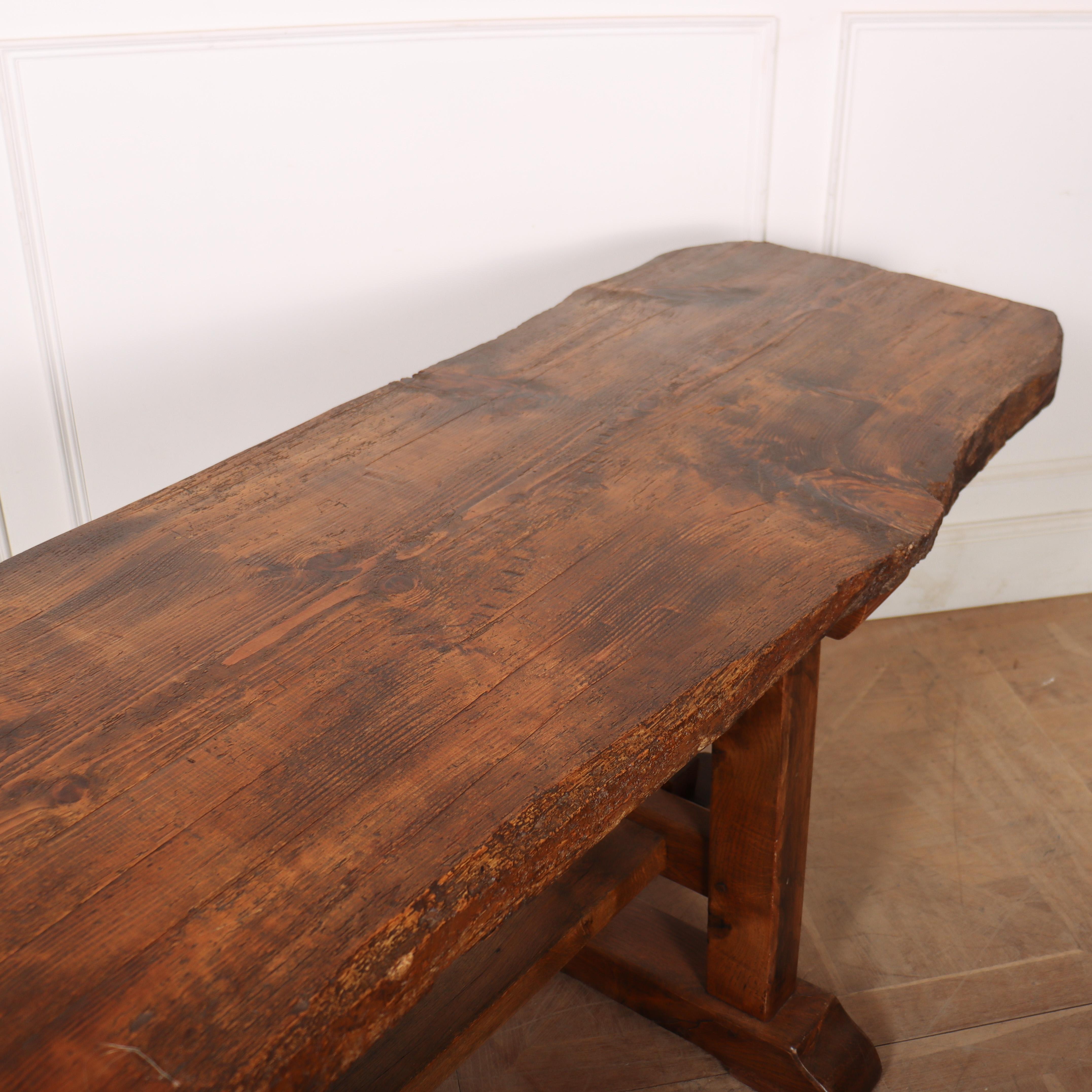 XIXe siècle Console française rustique en vente