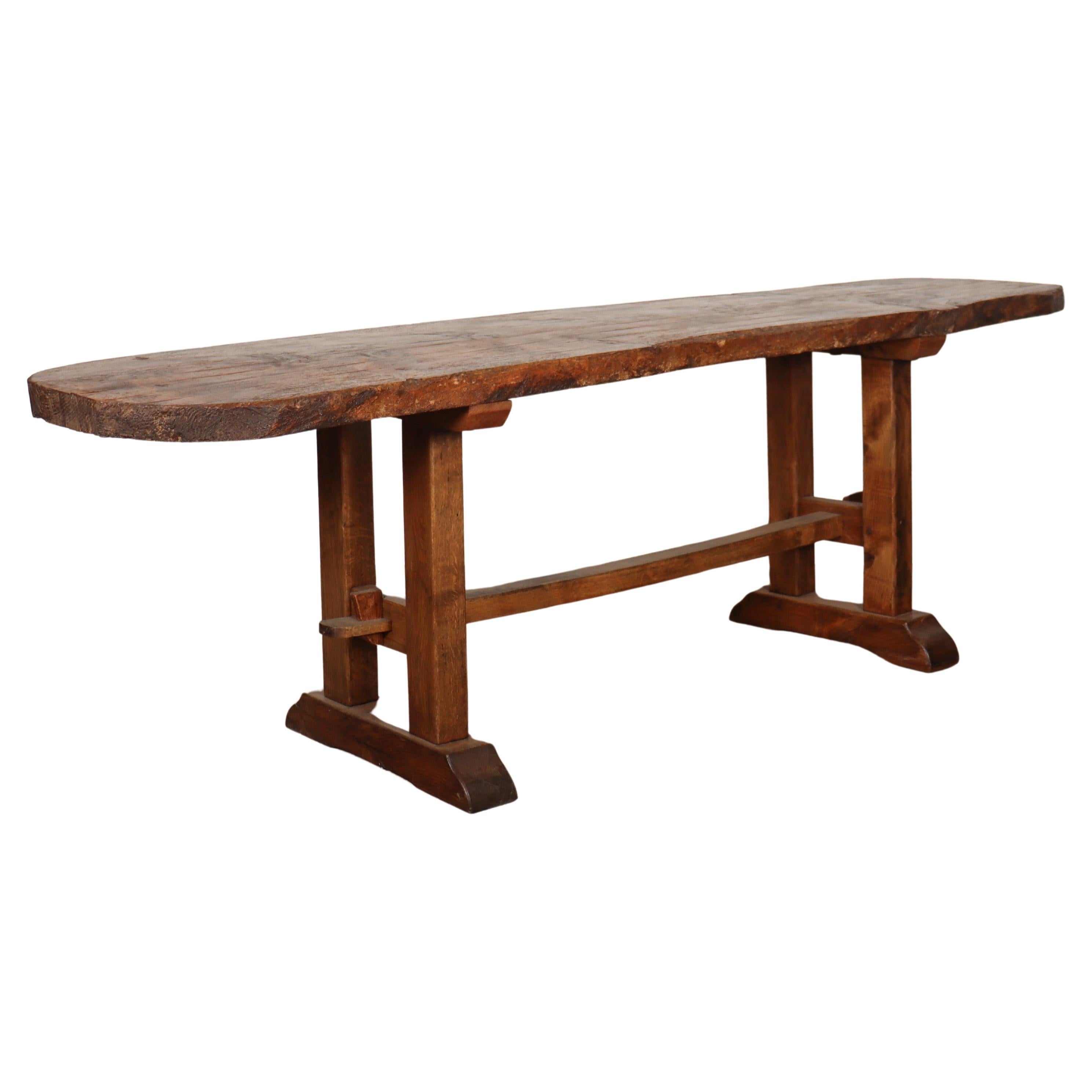 Rustic French Console Table