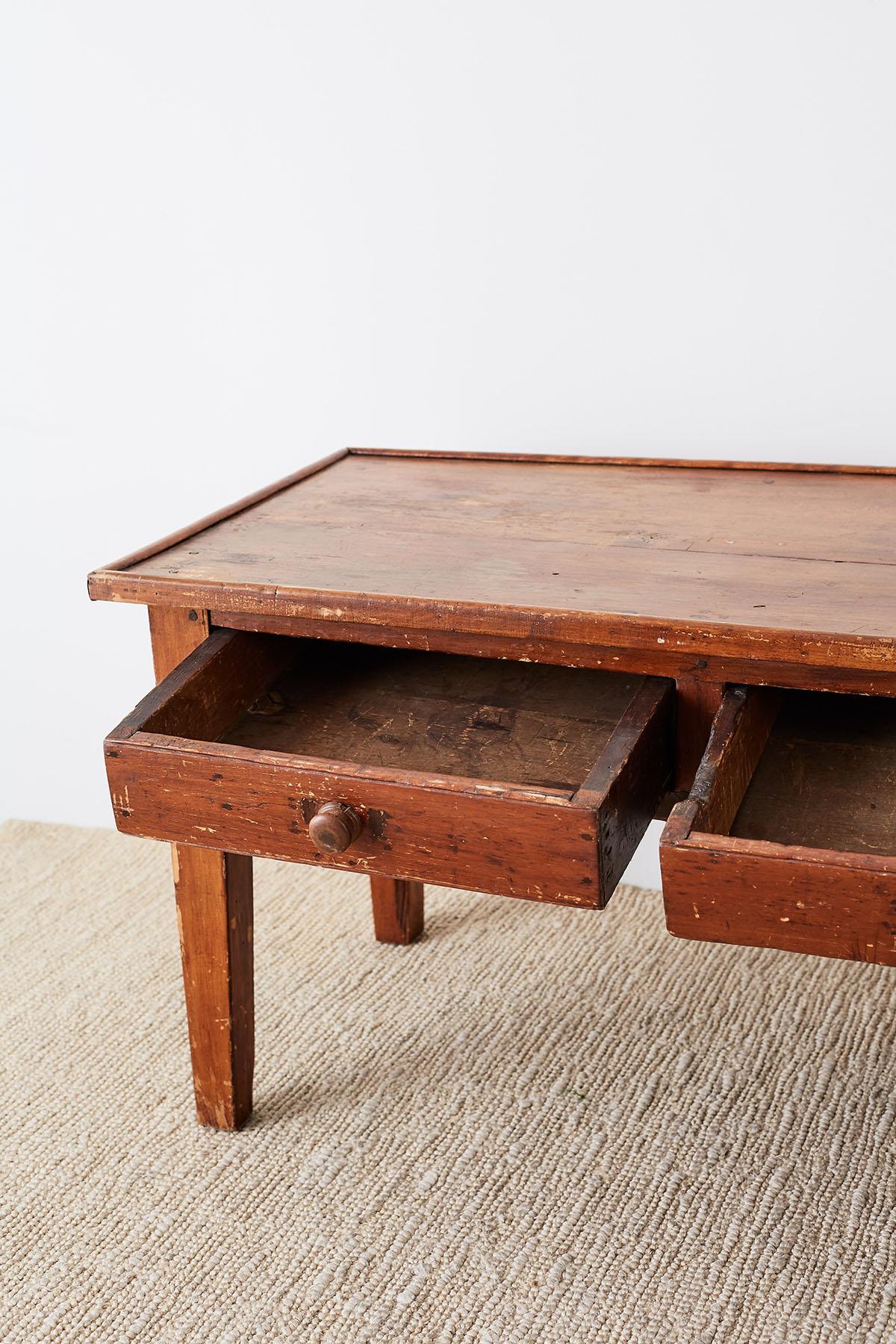 Rustic French Country Farmhouse Display Table or Console 5