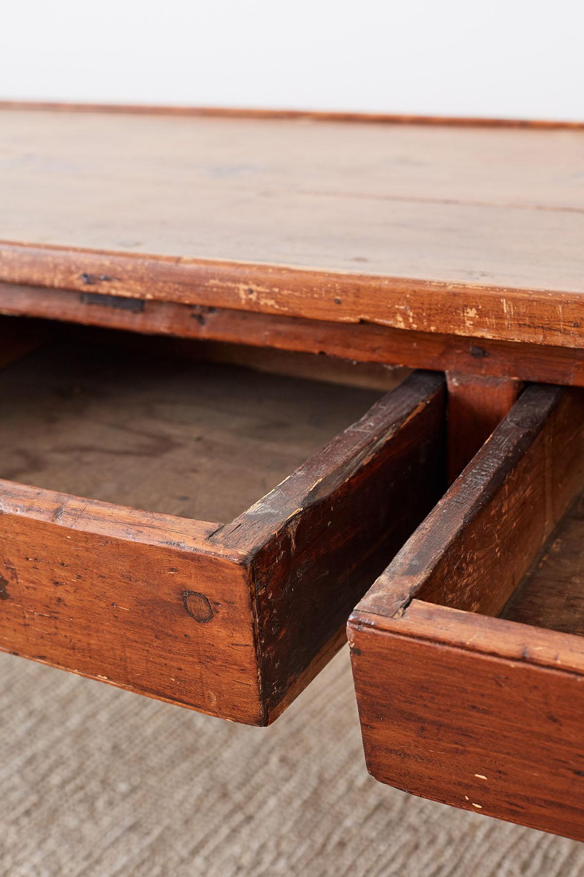 Rustic French Country Farmhouse Display Table or Console 6