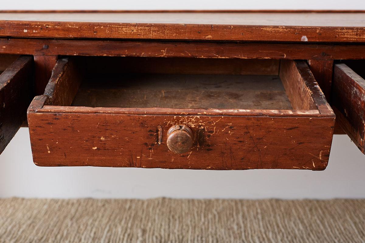 Rustic French Country Farmhouse Display Table or Console 7