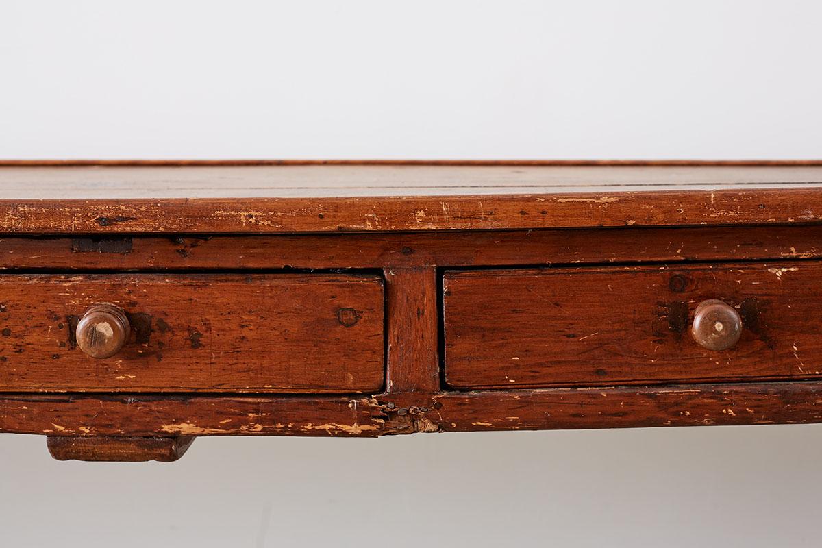 Rustic French Country Farmhouse Display Table or Console 8