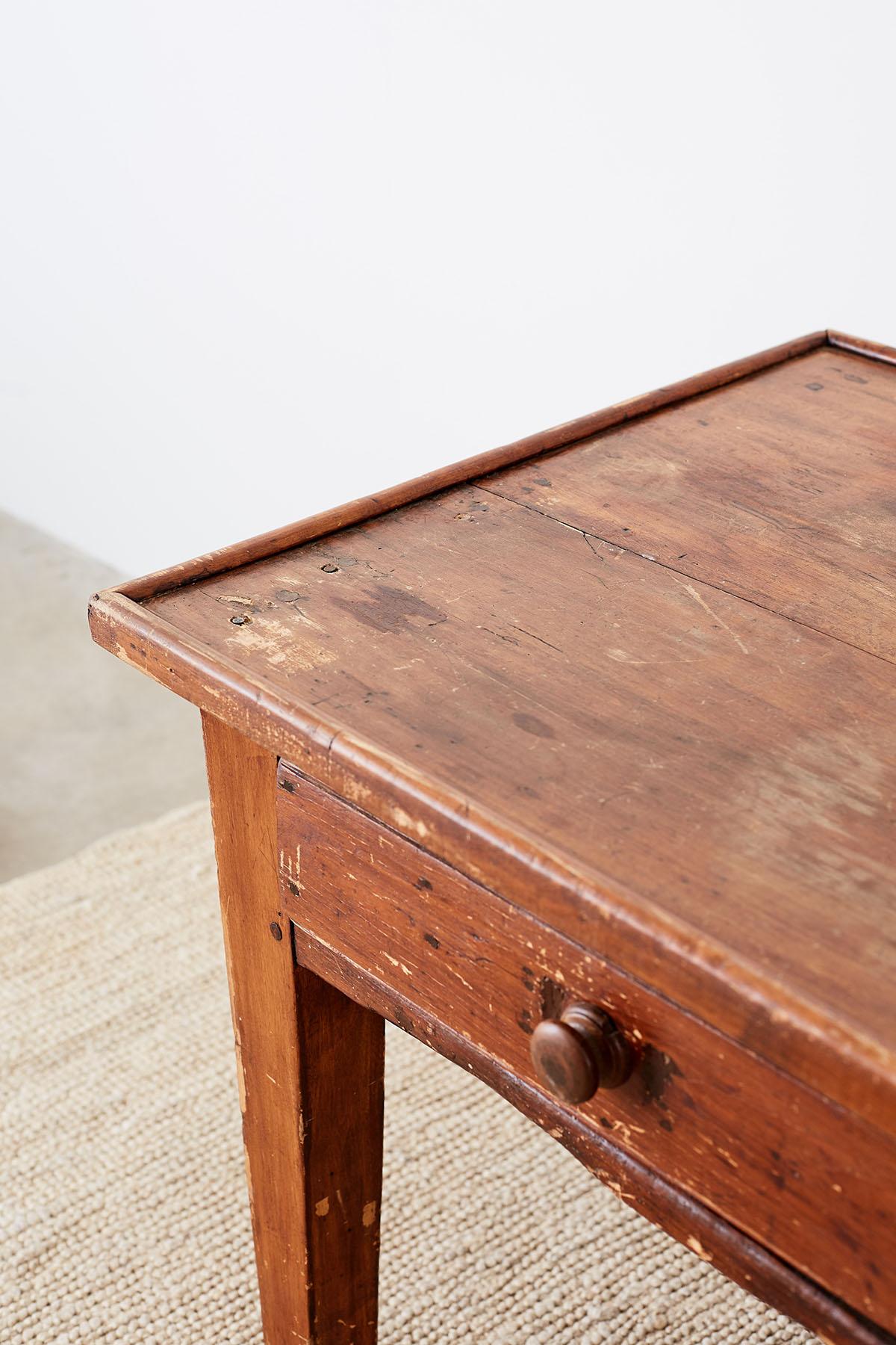 Rustic French Country Farmhouse Display Table or Console 9