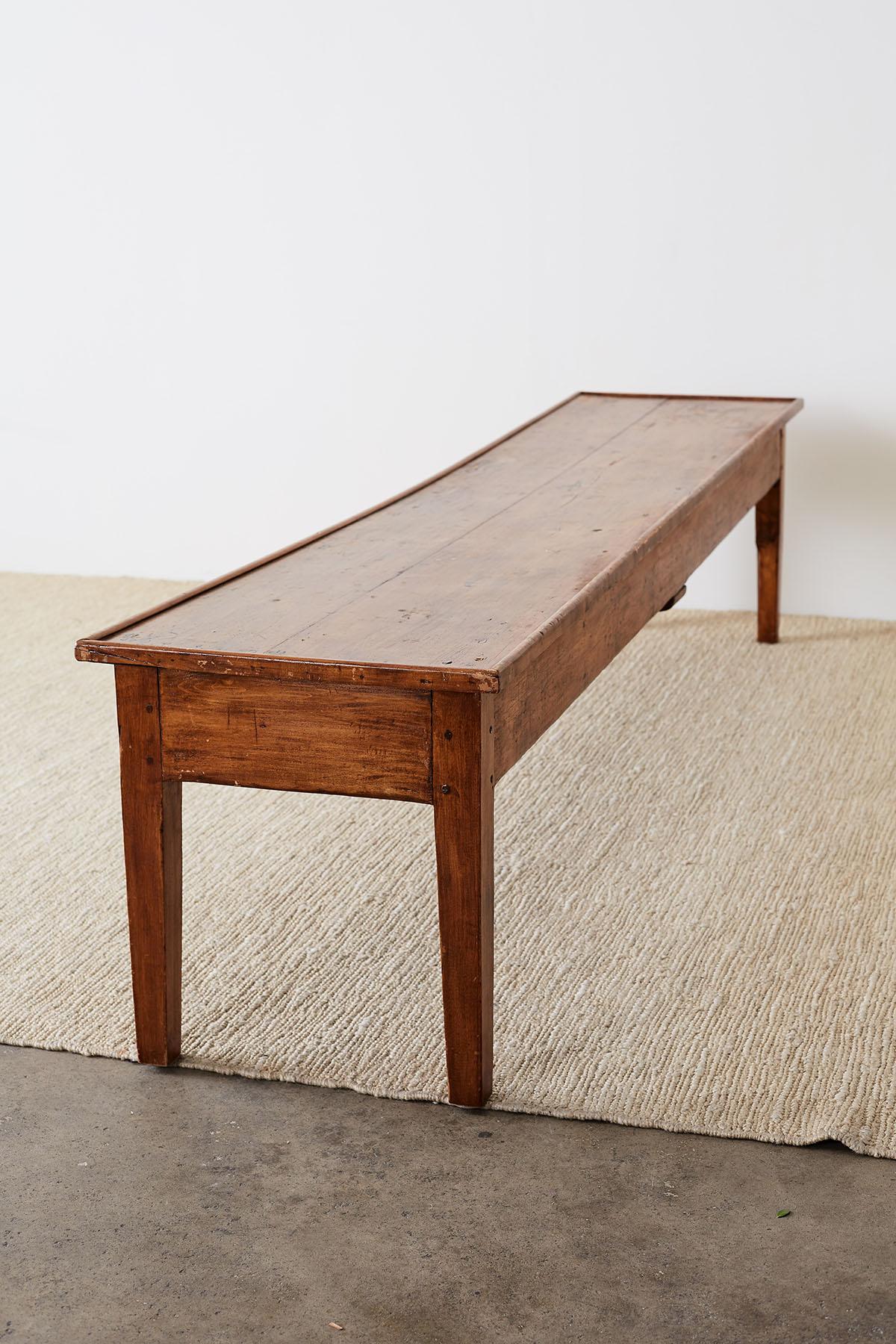 Rustic French Country Farmhouse Display Table or Console 13