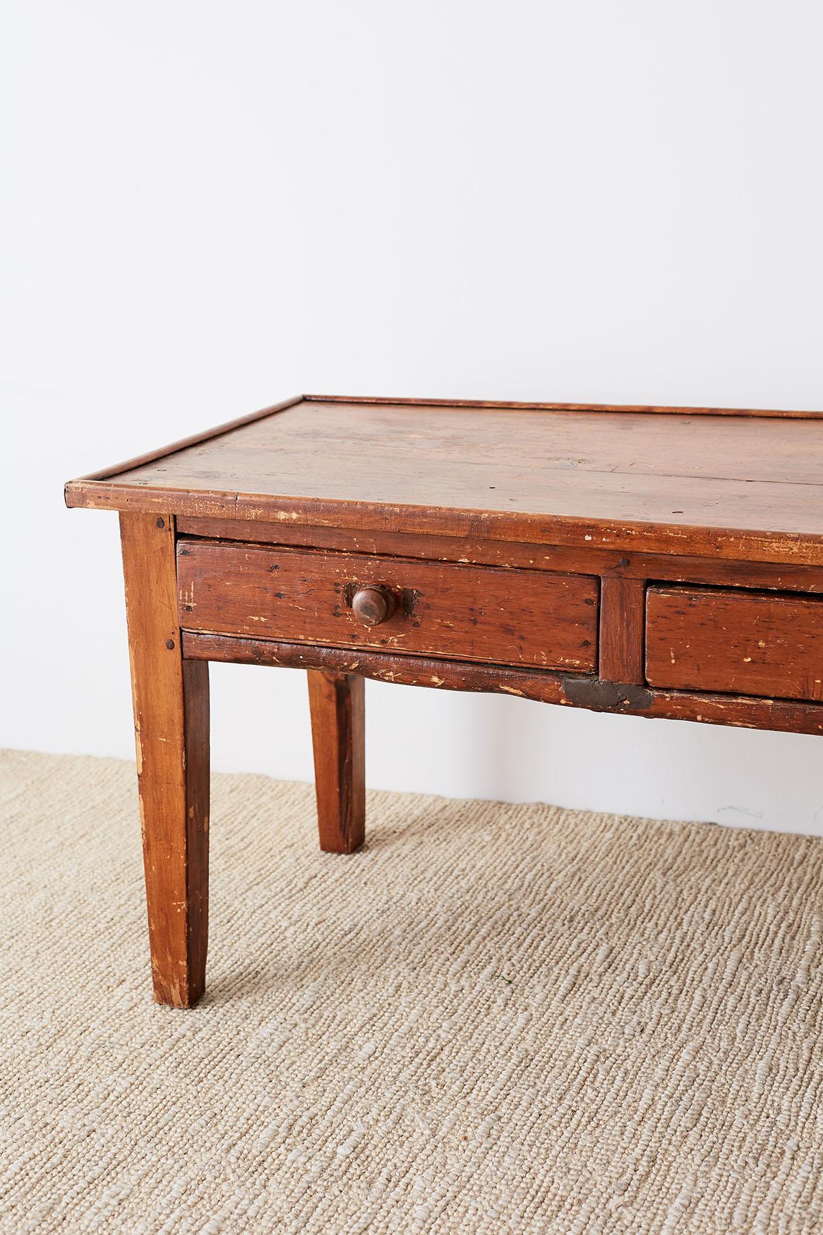 Rustic French Country Farmhouse Display Table or Console 1