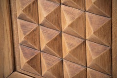 Chapo - Inspired - Buffet - Oak - 1940 - French - Brutalist