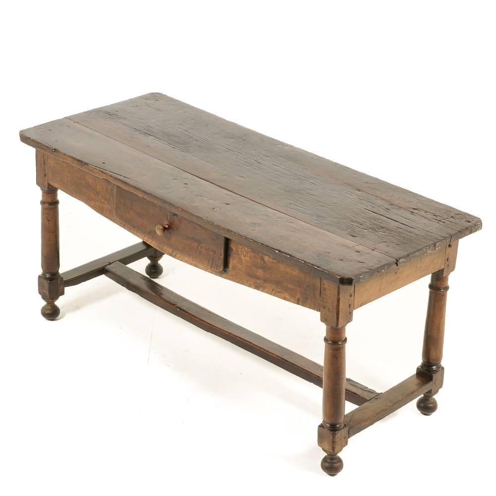 Rustic French Farm Table In Excellent Condition In Vancouver, British Columbia