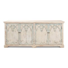 Rustic French Gothic Cabinet