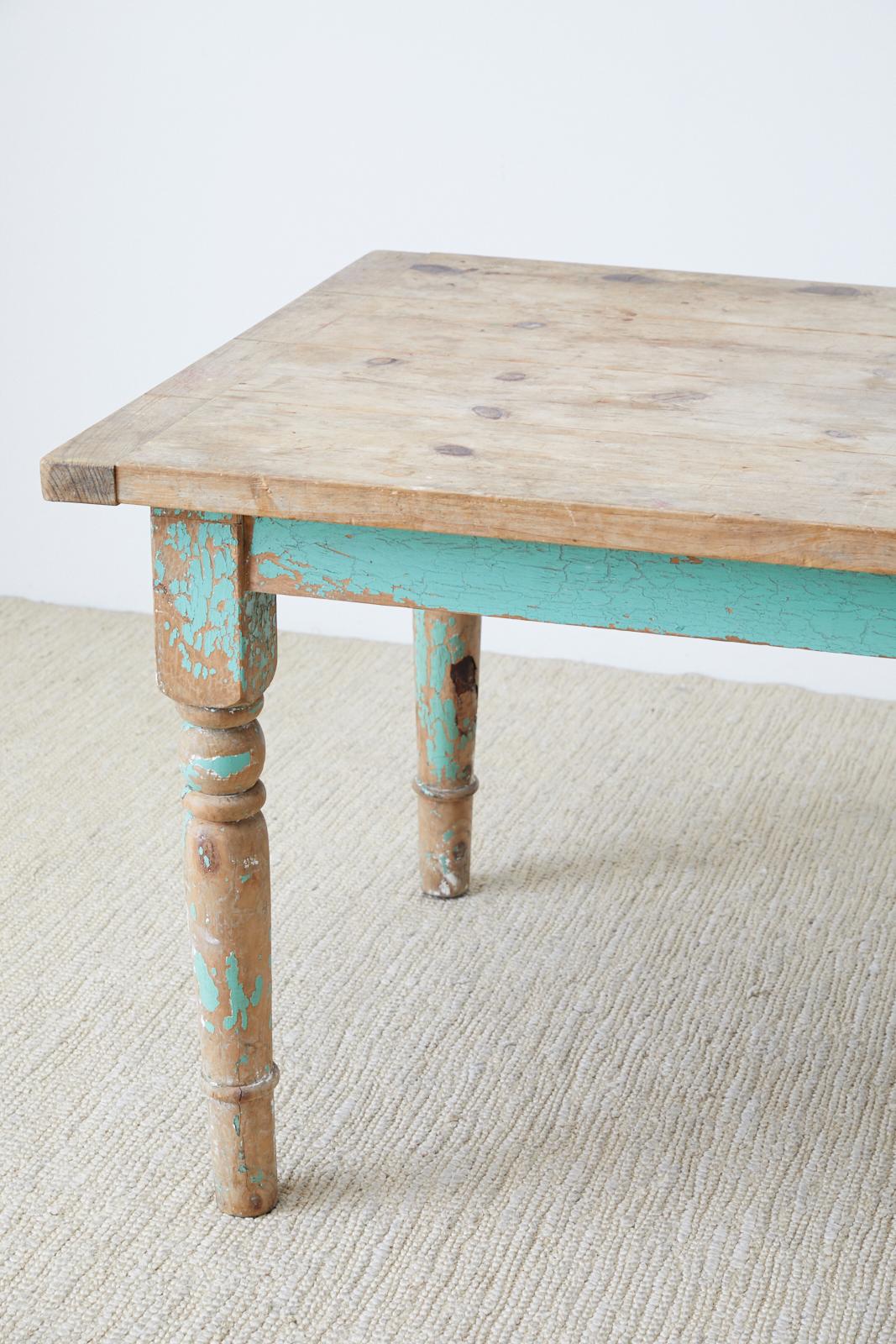 french pine dining table